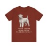 Soft Coated Wheaten Terrier Humor Shirt, Vintage Dog Sketch Tee, Dog Humor Gift