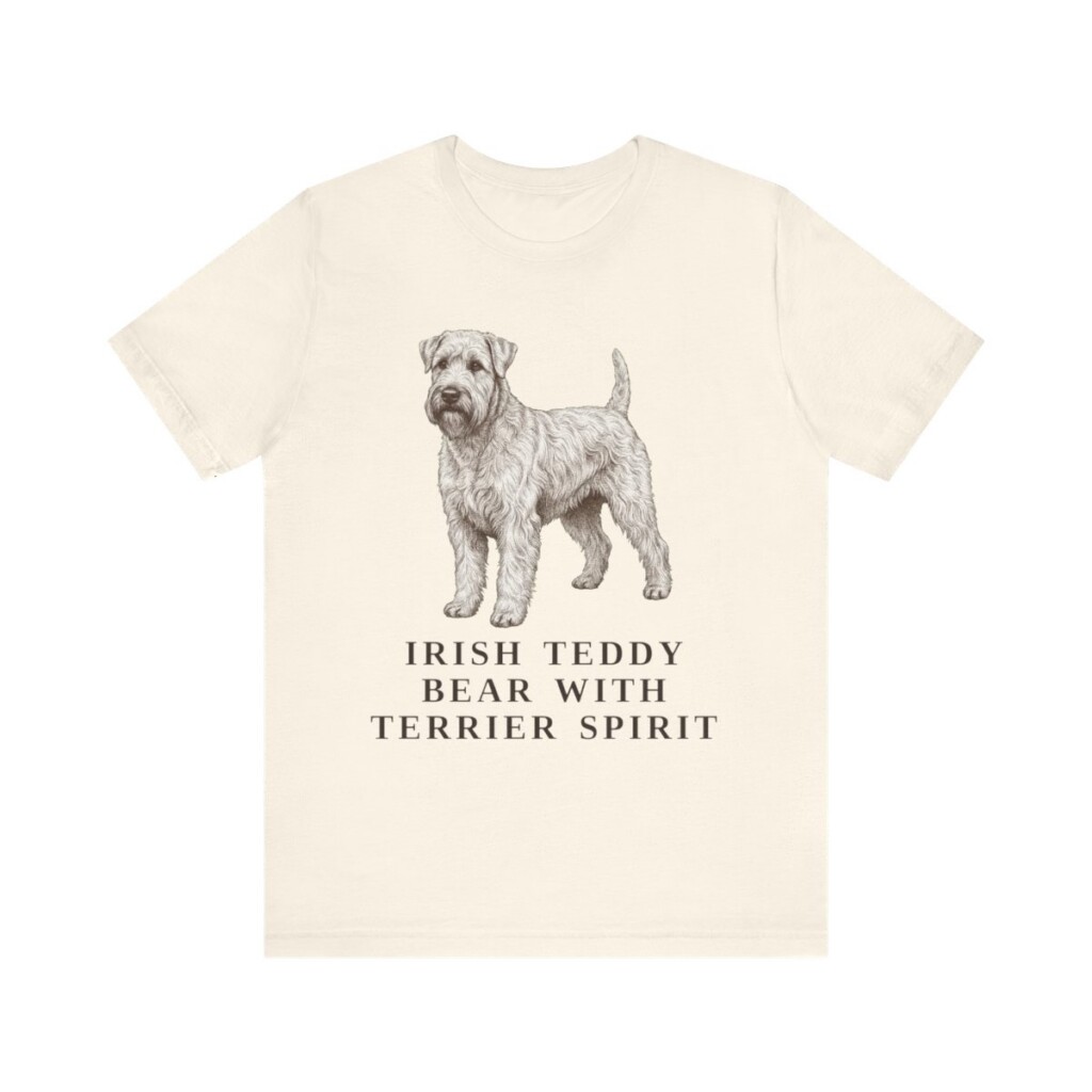 Soft Coated Wheaten Terrier Humor Shirt, Vintage Dog Sketch Tee, Dog Humor Gift