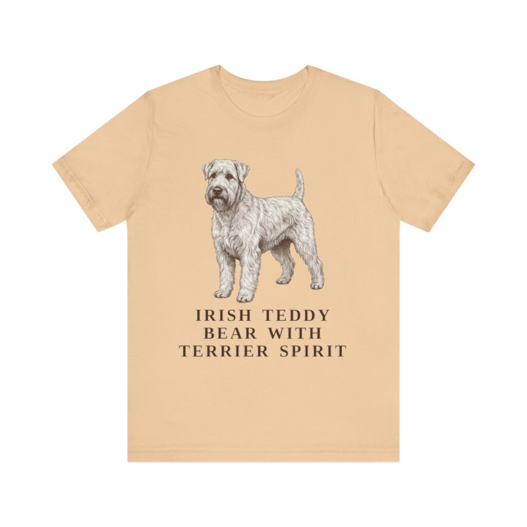 Soft Coated Wheaten Terrier Humor Shirt, Vintage Dog Sketch Tee, Dog Humor Gift