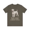 Soft Coated Wheaten Terrier Humor Shirt, Vintage Dog Sketch Tee, Dog Humor Gift