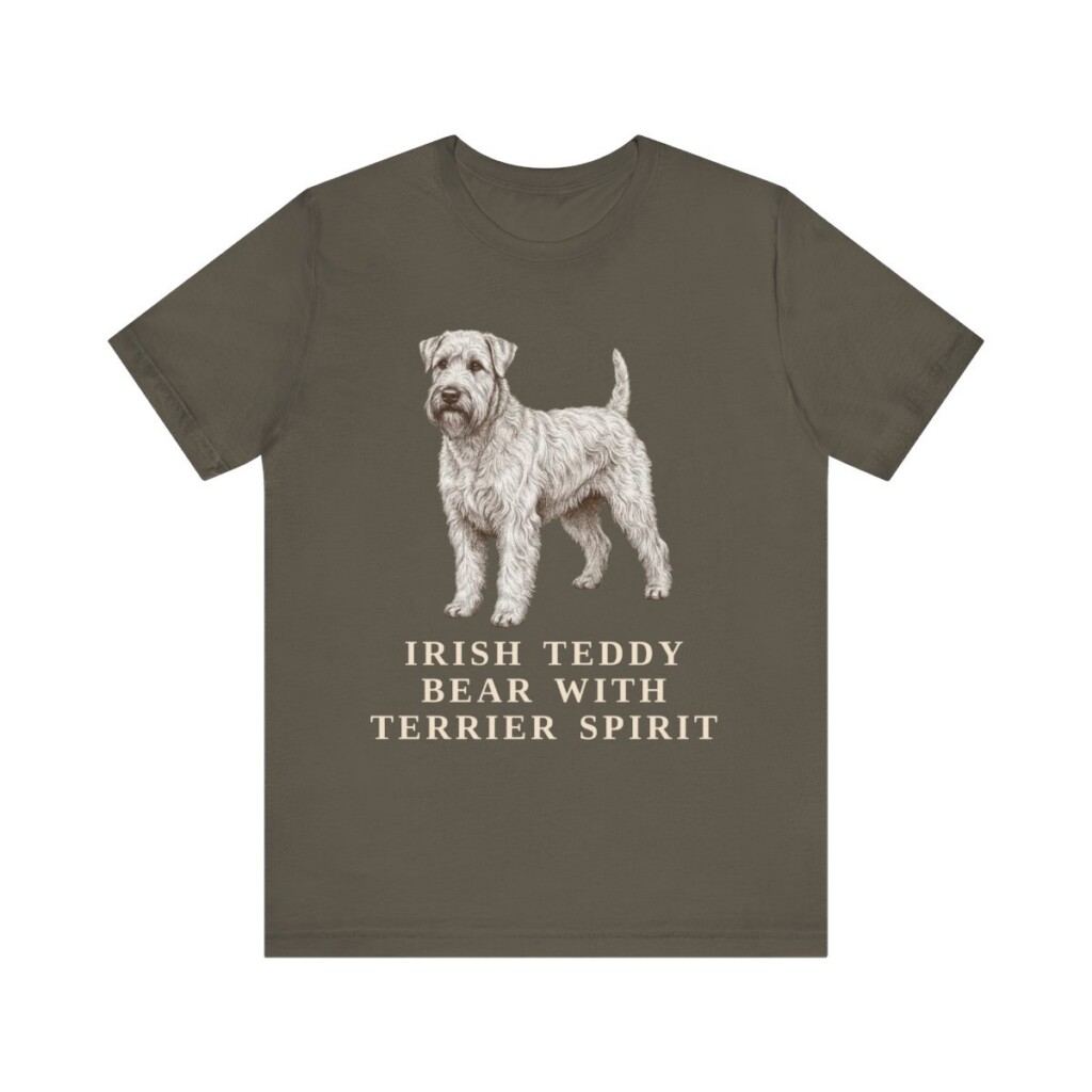 Soft Coated Wheaten Terrier Humor Shirt, Vintage Dog Sketch Tee, Dog Humor Gift