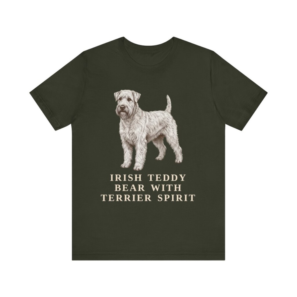 Soft Coated Wheaten Terrier Humor Shirt, Vintage Dog Sketch Tee, Dog Humor Gift