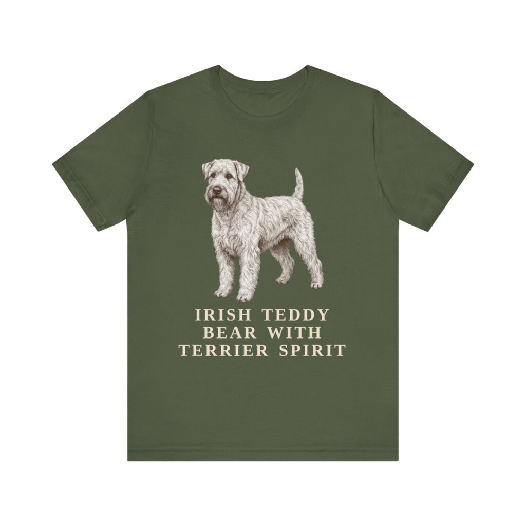 Soft Coated Wheaten Terrier Humor Shirt, Vintage Dog Sketch Tee, Dog Humor Gift