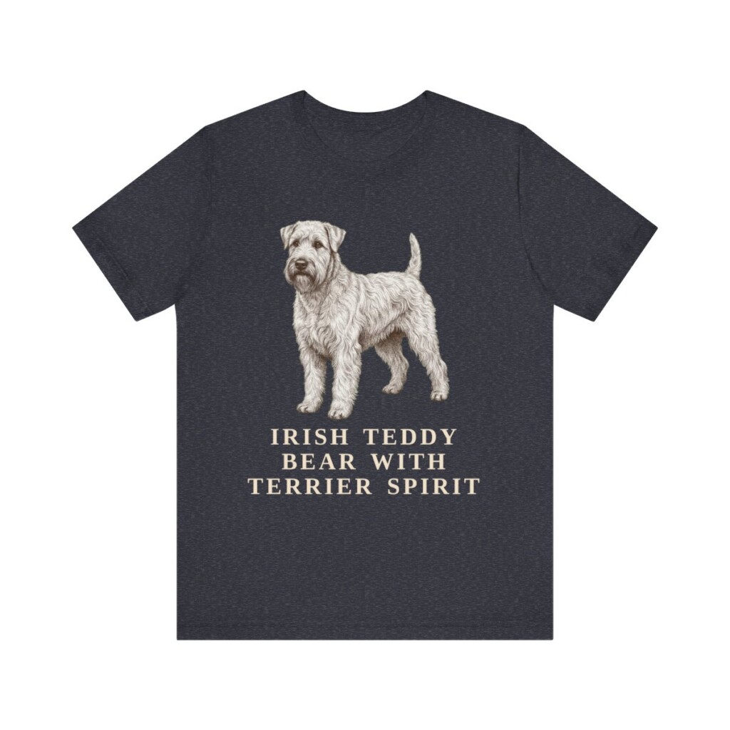 Soft Coated Wheaten Terrier Humor Shirt, Vintage Dog Sketch Tee, Dog Humor Gift