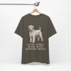 Soft Coated Wheaten Terrier Humor Shirt, Vintage Dog Sketch Tee, Dog Humor Gift