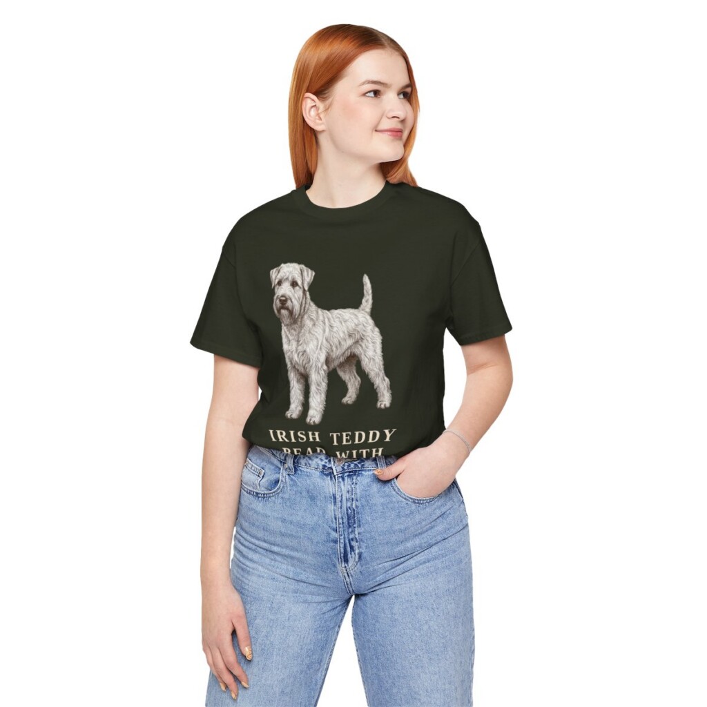 Soft Coated Wheaten Terrier Humor Shirt, Vintage Dog Sketch Tee, Dog Humor Gift