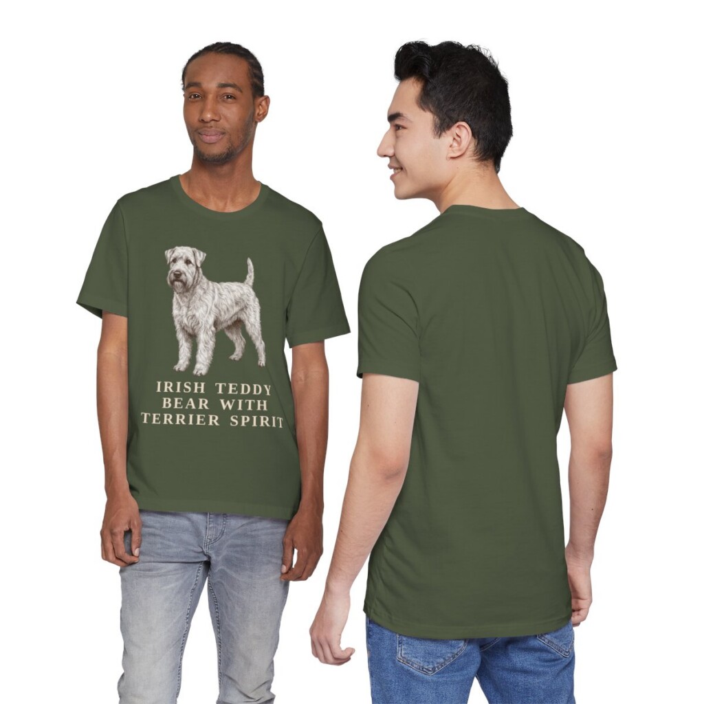 Soft Coated Wheaten Terrier Humor Shirt, Vintage Dog Sketch Tee, Dog Humor Gift