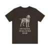 Spinone Italiano Dad Shirt, Vintage Dog Sketch Tee, Dog Dad Gift