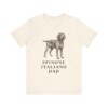 Spinone Italiano Dad Shirt, Vintage Dog Sketch Tee, Dog Dad Gift