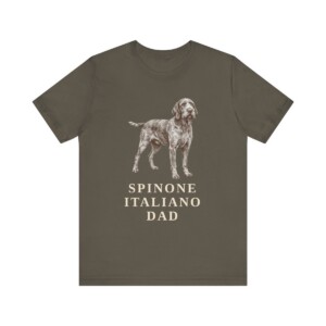 Spinone Italiano Dad Shirt, Vintage Dog Sketch Tee, Dog Dad Gift