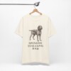 Spinone Italiano Dad Shirt, Vintage Dog Sketch Tee, Dog Dad Gift