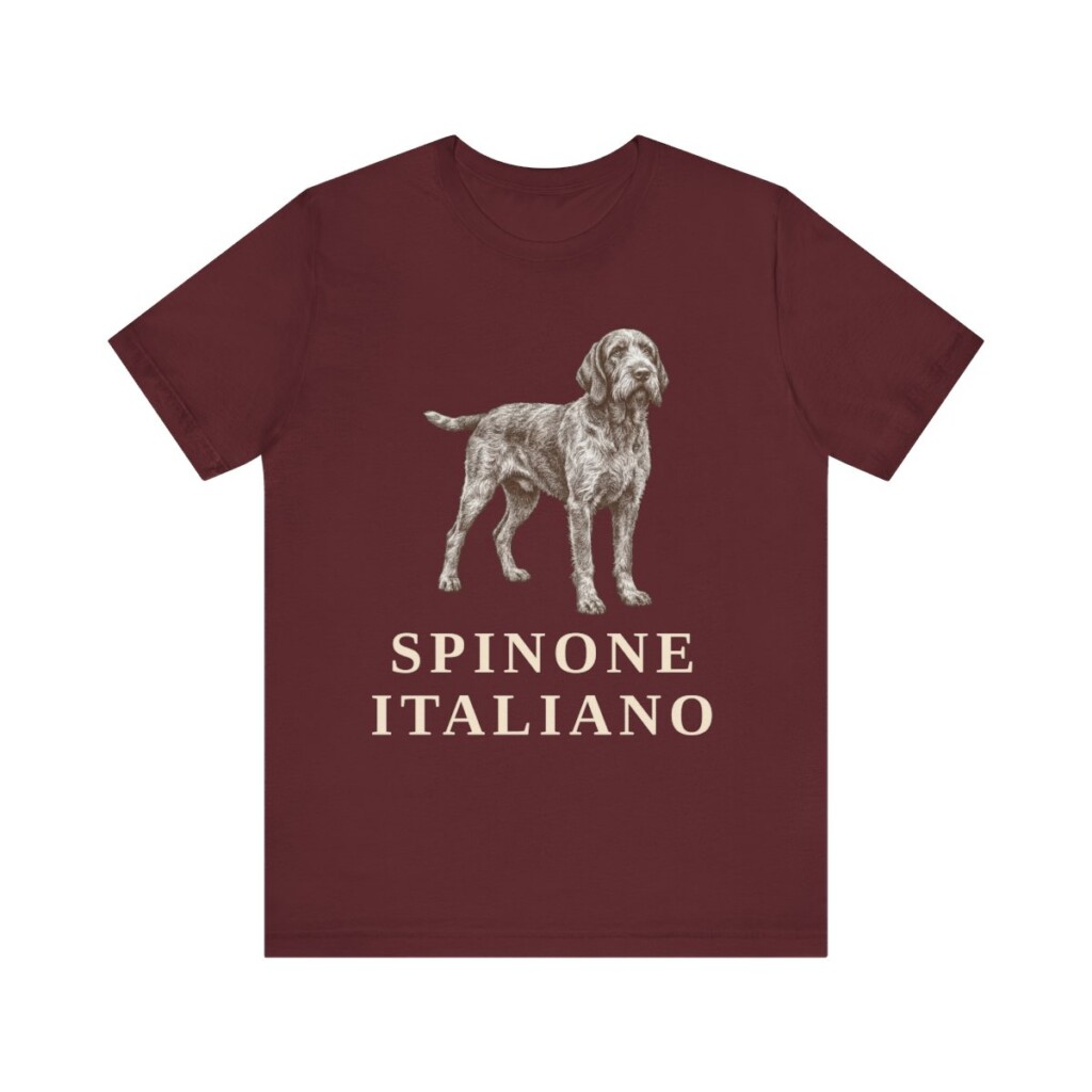 Spinone Italiano Lover Shirt, Vintage Dog Sketch Tee, Dog Lover Gift