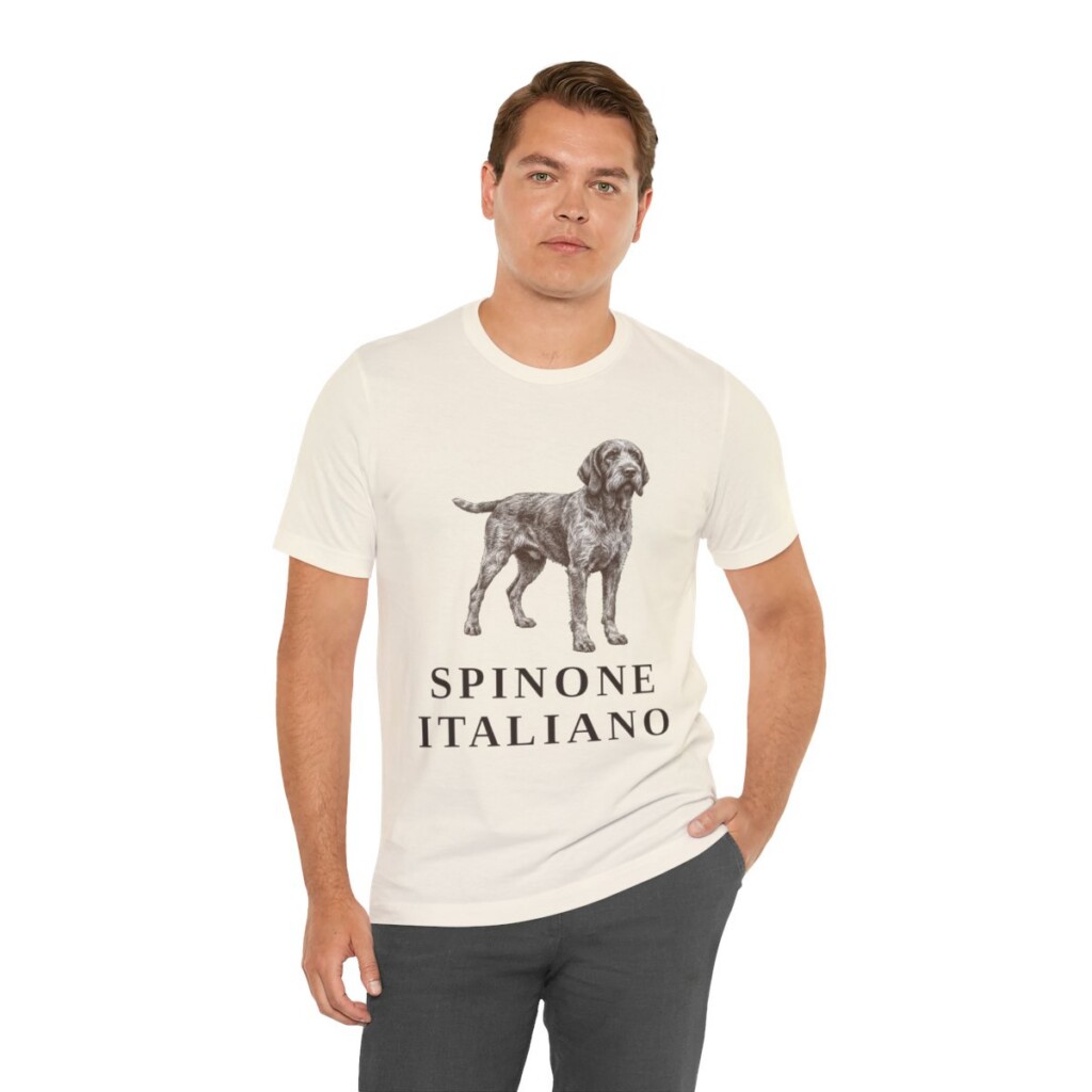 Spinone Italiano Lover Shirt, Vintage Dog Sketch Tee, Dog Lover Gift