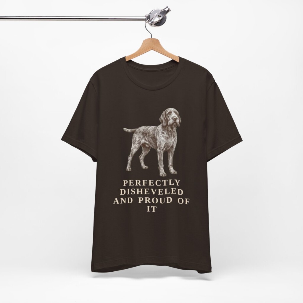 Spinone Italiano Humor Shirt, Vintage Dog Sketch Tee, Dog Humor Gift