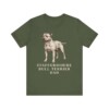 Staffordshire Bull Terrier Dad Shirt, Vintage Dog Sketch Tee, Dog Dad Gift