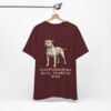 Staffordshire Bull Terrier Dad Shirt, Vintage Dog Sketch Tee, Dog Dad Gift