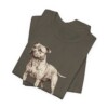Staffordshire Bull Terrier Mom Shirt, Vintage Dog Sketch Tee, Dog Mom Gift