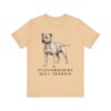 Staffordshire Bull Terrier Lover Shirt, Vintage Dog Sketch Tee, Dog Lover Gift