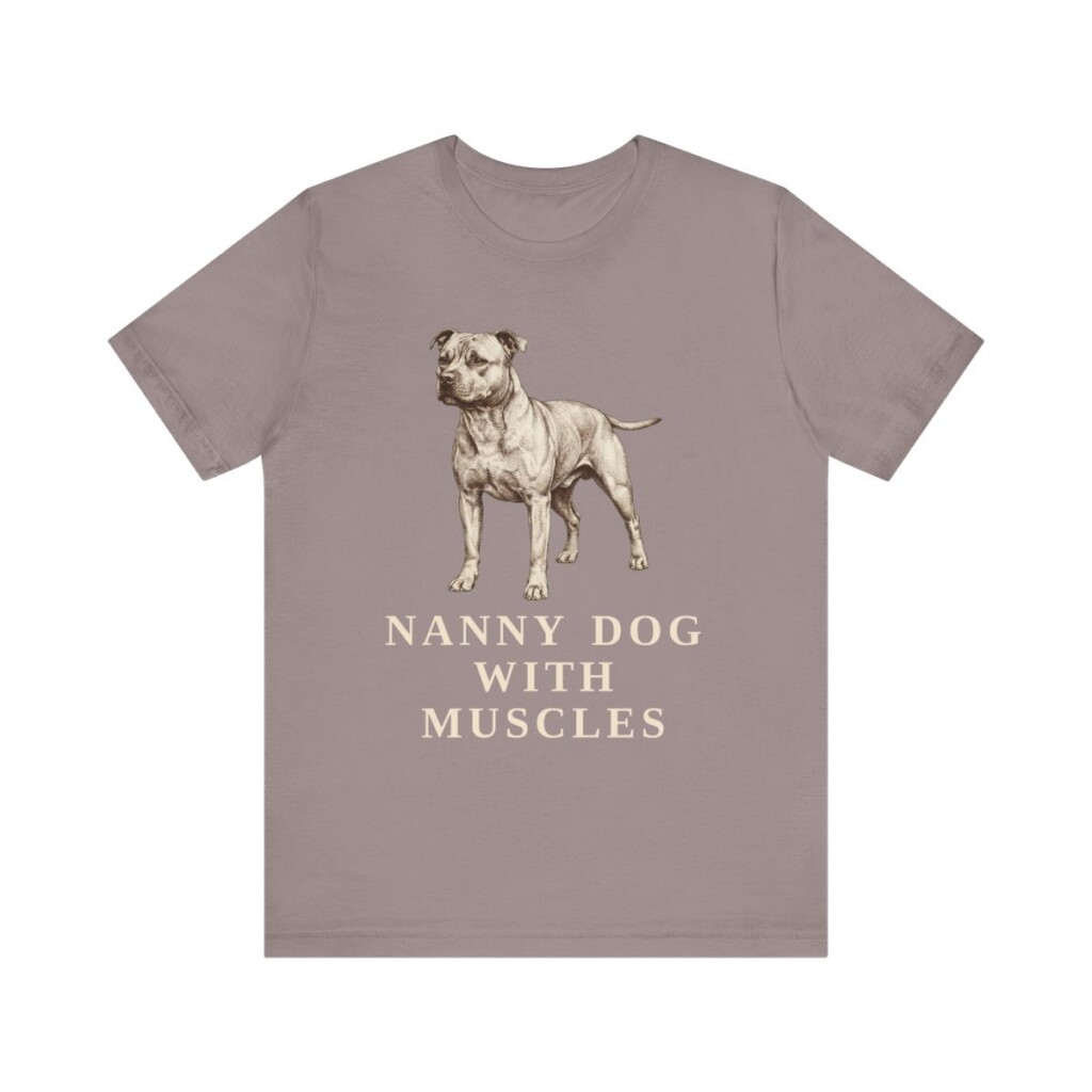 Staffordshire Bull Terrier Humor Shirt, Vintage Dog Sketch Tee, Dog Humor Gift