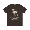 Staffordshire Bull Terrier Humor Shirt, Vintage Dog Sketch Tee, Dog Humor Gift