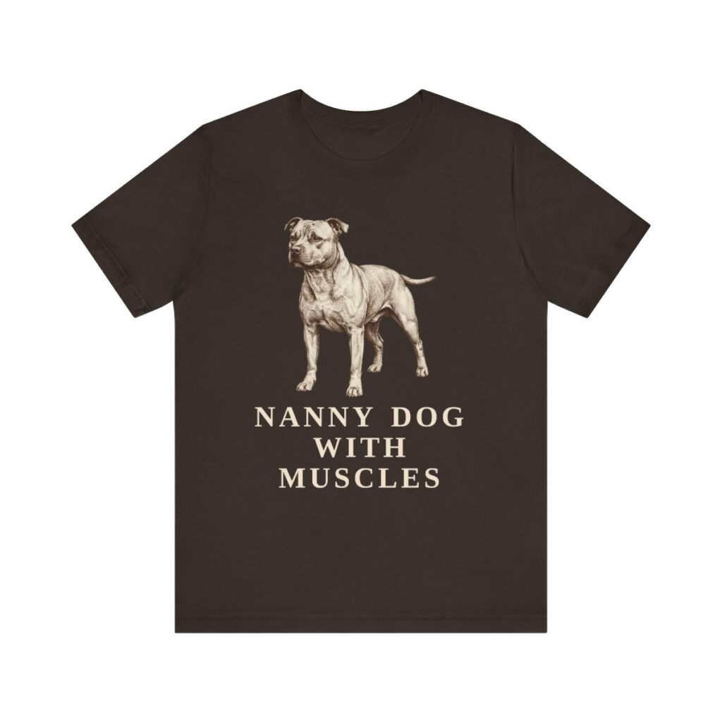 Staffordshire Bull Terrier Humor Shirt, Vintage Dog Sketch Tee, Dog Humor Gift