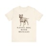 Staffordshire Bull Terrier Humor Shirt, Vintage Dog Sketch Tee, Dog Humor Gift