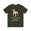 Staffordshire Bull Terrier Humor Shirt, Vintage Dog Sketch Tee, Dog Humor Gift