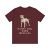 Staffordshire Bull Terrier Humor Shirt, Vintage Dog Sketch Tee, Dog Humor Gift