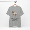 Staffordshire Bull Terrier Humor Shirt, Vintage Dog Sketch Tee, Dog Humor Gift