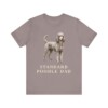 Standard Poodle Dad Shirt, Vintage Dog Sketch Tee, Dog Dad Gift