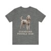 Standard Poodle Dad Shirt, Vintage Dog Sketch Tee, Dog Dad Gift