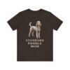 Standard Poodle Mom Shirt, Vintage Dog Sketch Tee, Dog Mom Gift