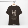Standard Poodle Mom Shirt, Vintage Dog Sketch Tee, Dog Mom Gift