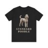 Standard Poodle Lover Shirt, Vintage Dog Sketch Tee, Dog Lover Gift