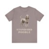 Standard Poodle Lover Shirt, Vintage Dog Sketch Tee, Dog Lover Gift