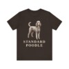 Standard Poodle Lover Shirt, Vintage Dog Sketch Tee, Dog Lover Gift