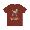 Standard Poodle Lover Shirt, Vintage Dog Sketch Tee, Dog Lover Gift