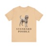 Standard Poodle Lover Shirt, Vintage Dog Sketch Tee, Dog Lover Gift