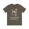 Standard Poodle Lover Shirt, Vintage Dog Sketch Tee, Dog Lover Gift