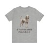 Standard Poodle Lover Shirt, Vintage Dog Sketch Tee, Dog Lover Gift