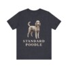 Standard Poodle Lover Shirt, Vintage Dog Sketch Tee, Dog Lover Gift