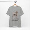 Standard Poodle Lover Shirt, Vintage Dog Sketch Tee, Dog Lover Gift