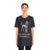 Standard Poodle Lover Shirt, Vintage Dog Sketch Tee, Dog Lover Gift