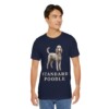 Standard Poodle Lover Shirt, Vintage Dog Sketch Tee, Dog Lover Gift