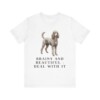 Standard Poodle Humor Shirt, Vintage Dog Sketch Tee, Dog Humor Gift Standard Poodle Humor Shirt, Vintage Dog Sketch Tee, Dog Humor Gift