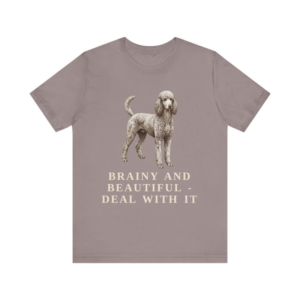 Standard Poodle Humor Shirt, Vintage Dog Sketch Tee, Dog Humor Gift Standard Poodle Humor Shirt, Vintage Dog Sketch Tee, Dog Humor Gift