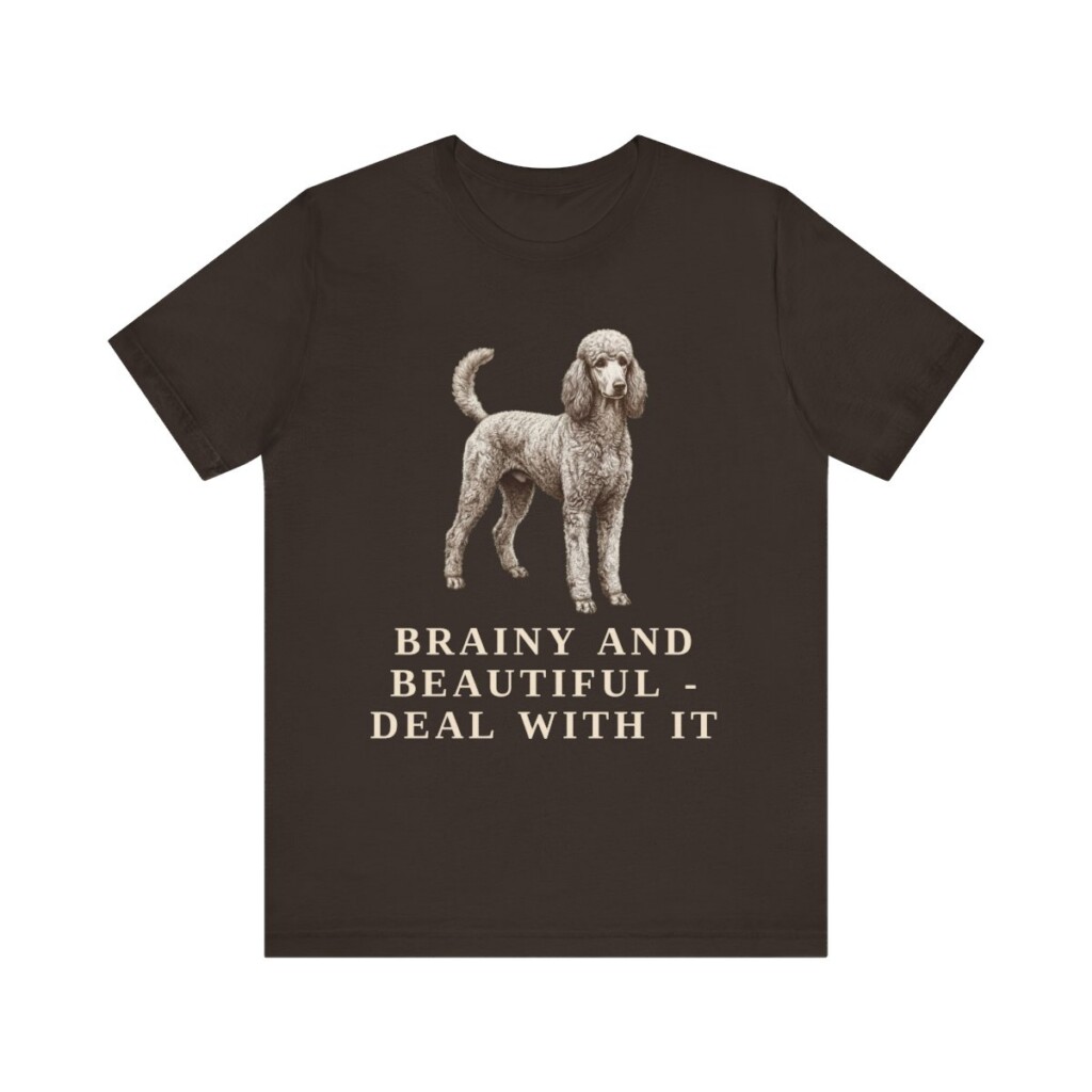 Standard Poodle Humor Shirt, Vintage Dog Sketch Tee, Dog Humor Gift Standard Poodle Humor Shirt, Vintage Dog Sketch Tee, Dog Humor Gift