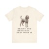 Standard Poodle Humor Shirt, Vintage Dog Sketch Tee, Dog Humor Gift Standard Poodle Humor Shirt, Vintage Dog Sketch Tee, Dog Humor Gift