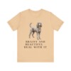 Standard Poodle Humor Shirt, Vintage Dog Sketch Tee, Dog Humor Gift Standard Poodle Humor Shirt, Vintage Dog Sketch Tee, Dog Humor Gift