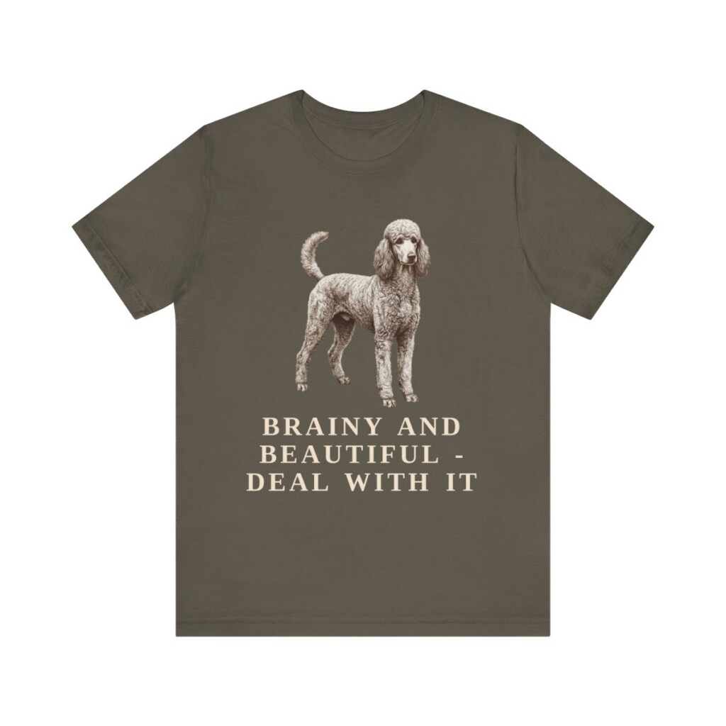 Standard Poodle Humor Shirt, Vintage Dog Sketch Tee, Dog Humor Gift Standard Poodle Humor Shirt, Vintage Dog Sketch Tee, Dog Humor Gift